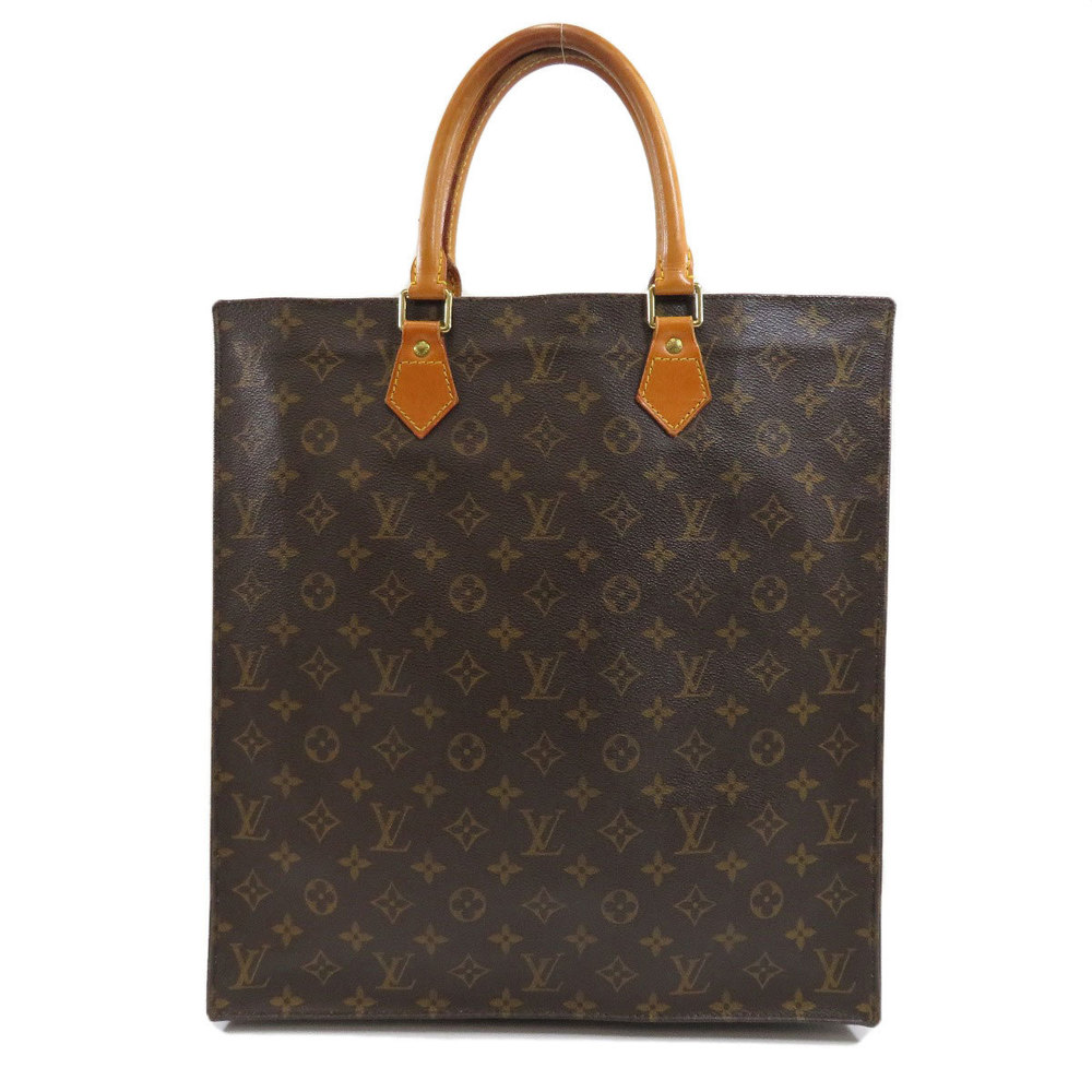 Louis Vuitton Sac Plat Tote Bag Monogram Canvas